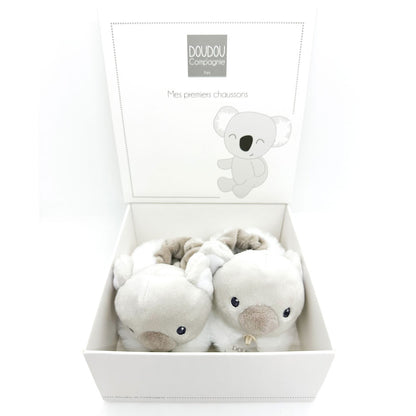 Doudou et Compagnie New Baby Koala Slippers