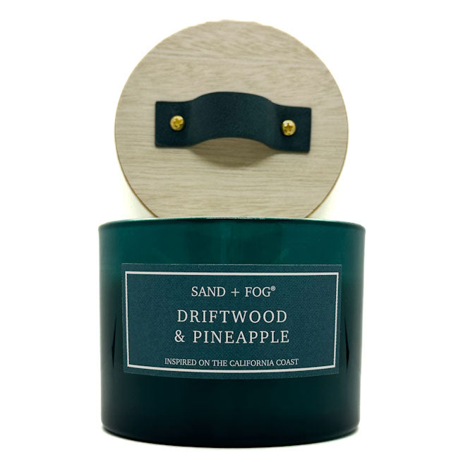 Driftwood & Pineapple Scented Candle | SAND + FOG