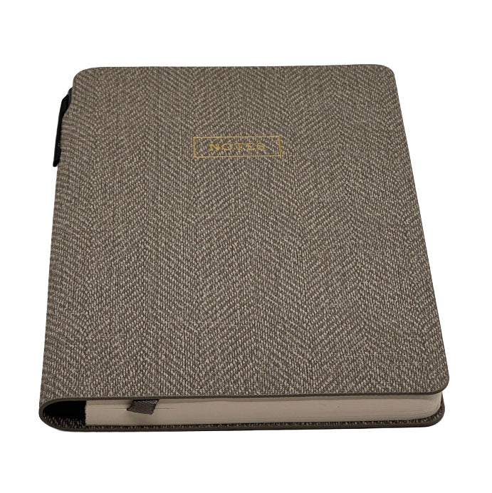 Eccolo tweed textured notebook