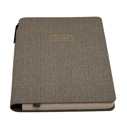 Eccolo tweed textured notebook