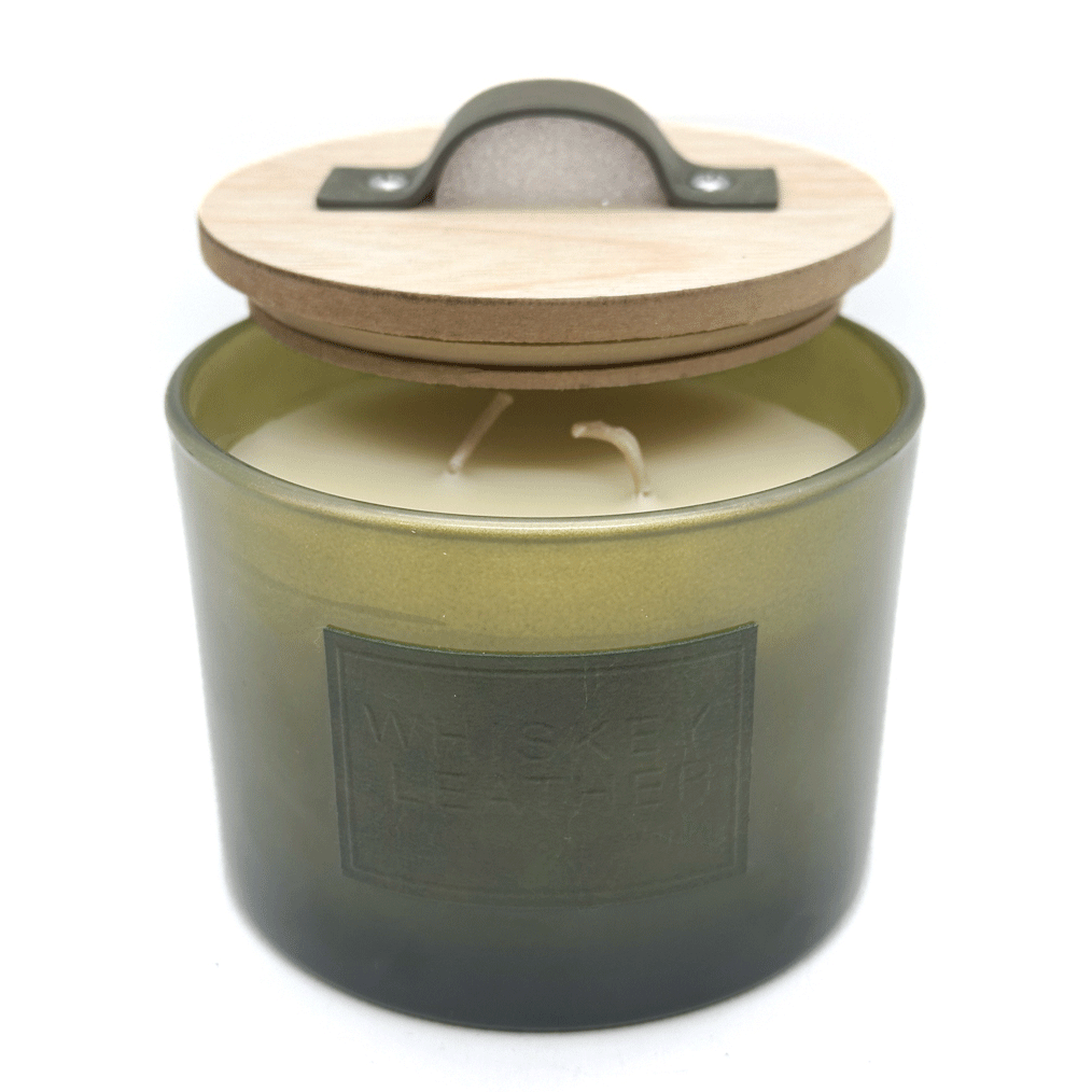 Whiskey & Leather Espresso Candle - 340g