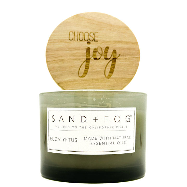 Eucalyptus Scented Candle | SAND + FOG