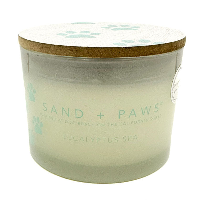 Eucalyptus Spa Scented Candle | SAND + PAWS