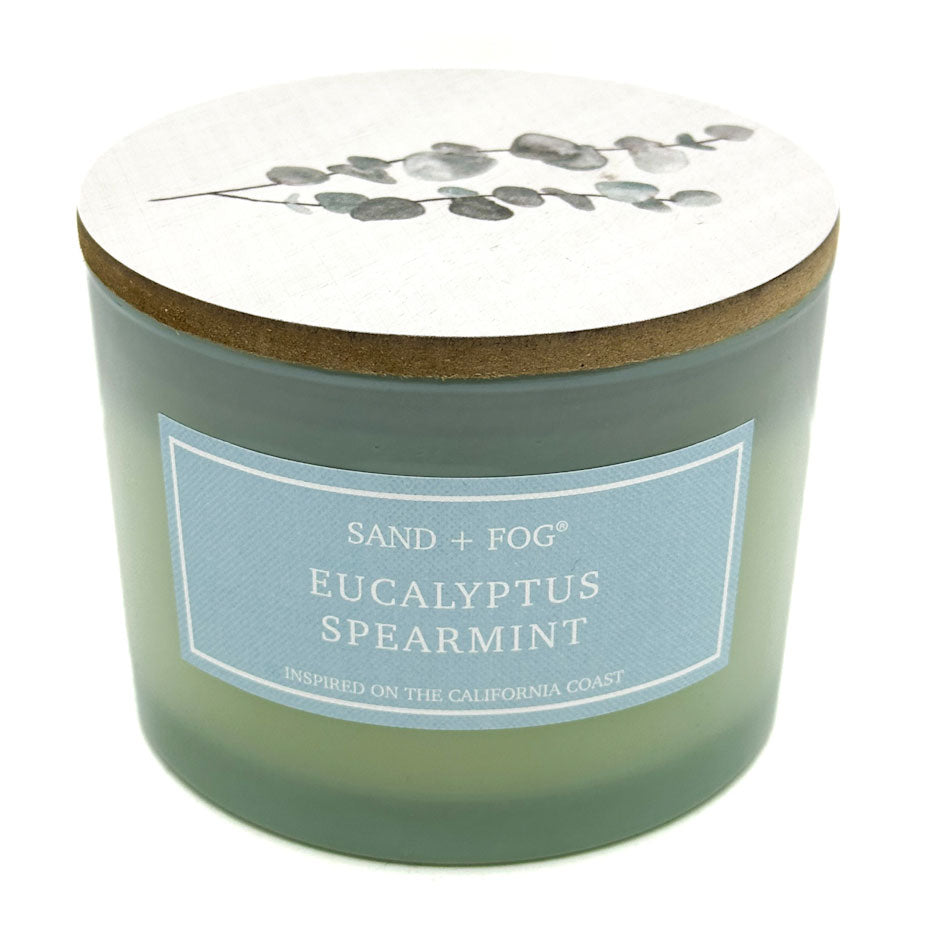 Eucalyptus Spearmint Scented Candle | SAND + FOG