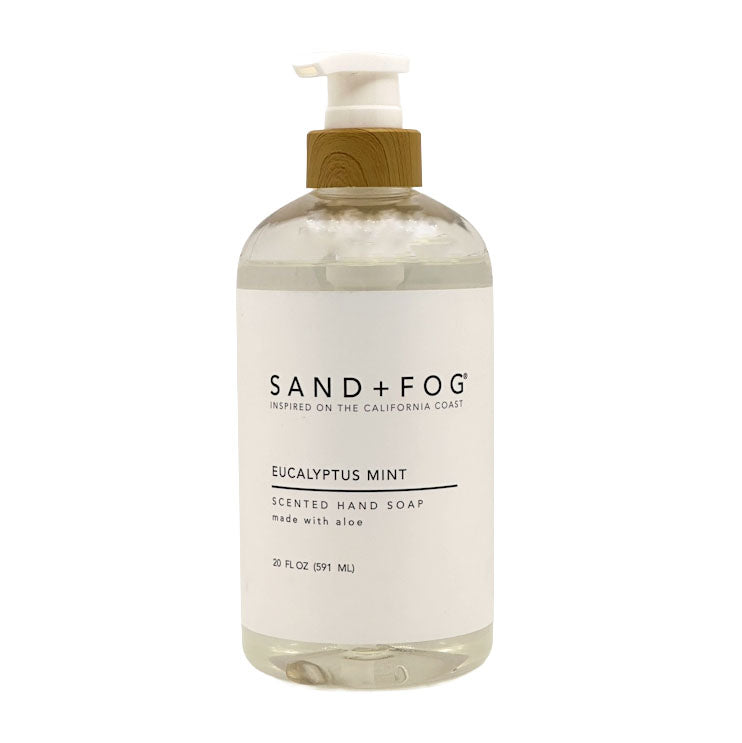 Eucalyptus Mint Scented Hand Soap - SAND + FOG