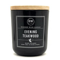 Evening Teakwood wood wick candle by DW Home
