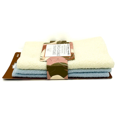 Exfoliating Stretch Towels - Pair