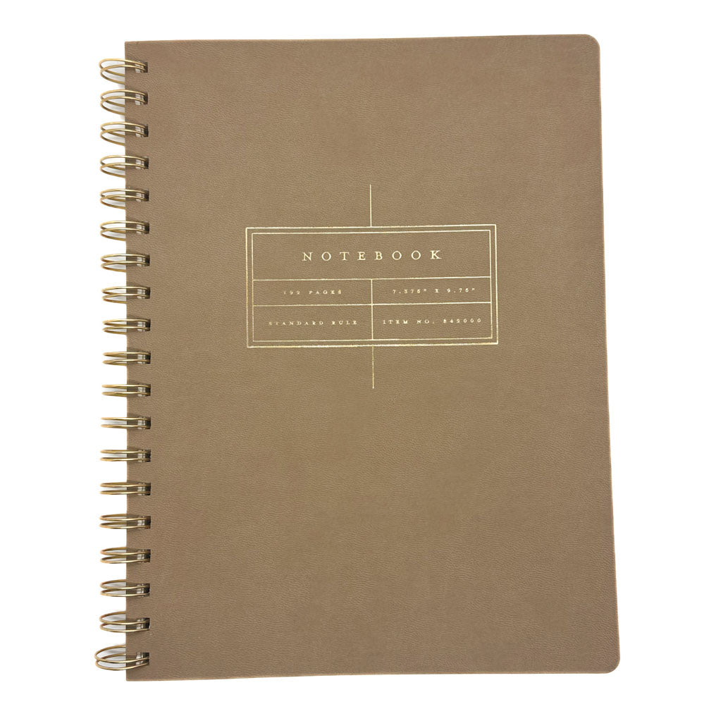 FRINGE Textmark Notebook - Taupe