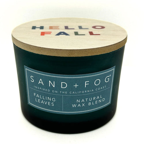 Hello FALL- Falling Leaves Scented Candle | SAND + FOG