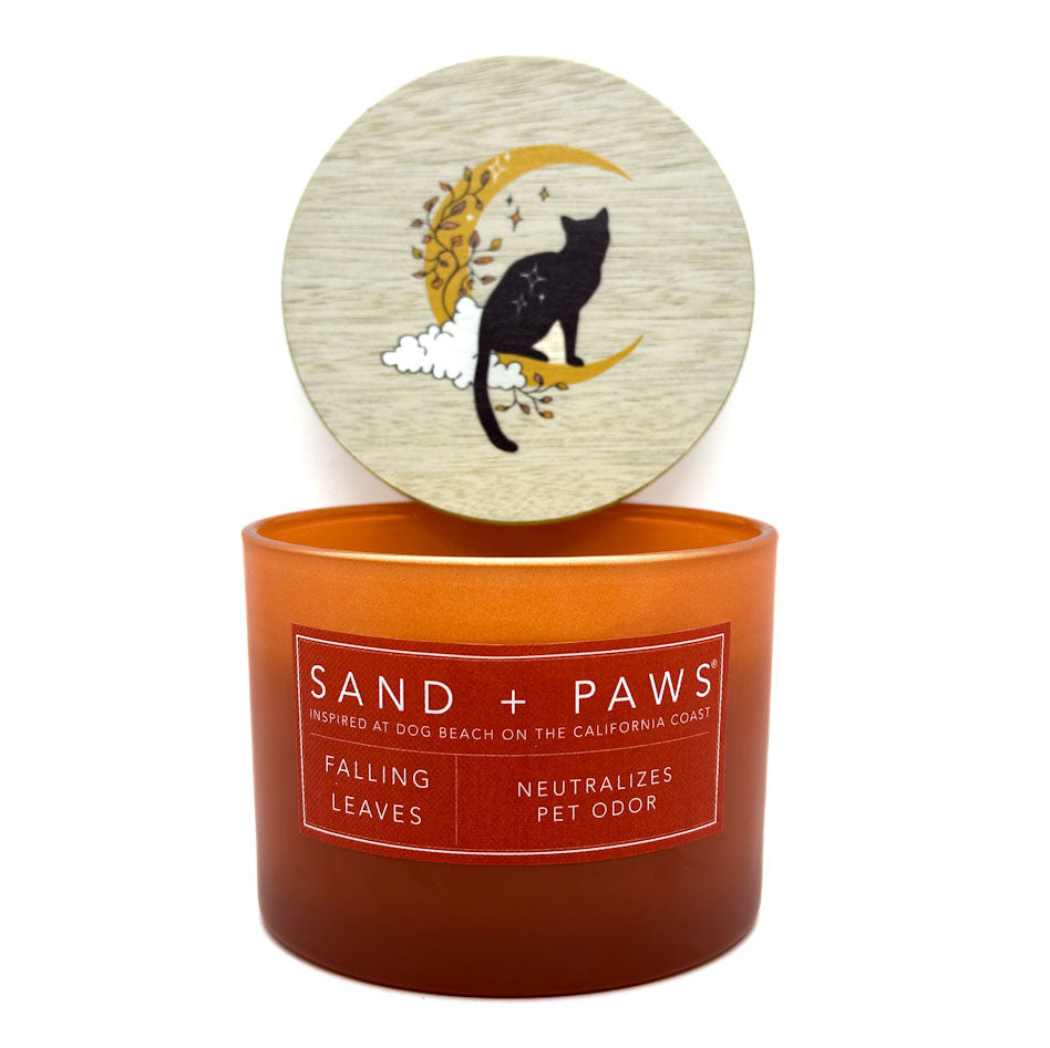 Falling Leaves Scented Candle | SAND + PAWS - CAT EDITION