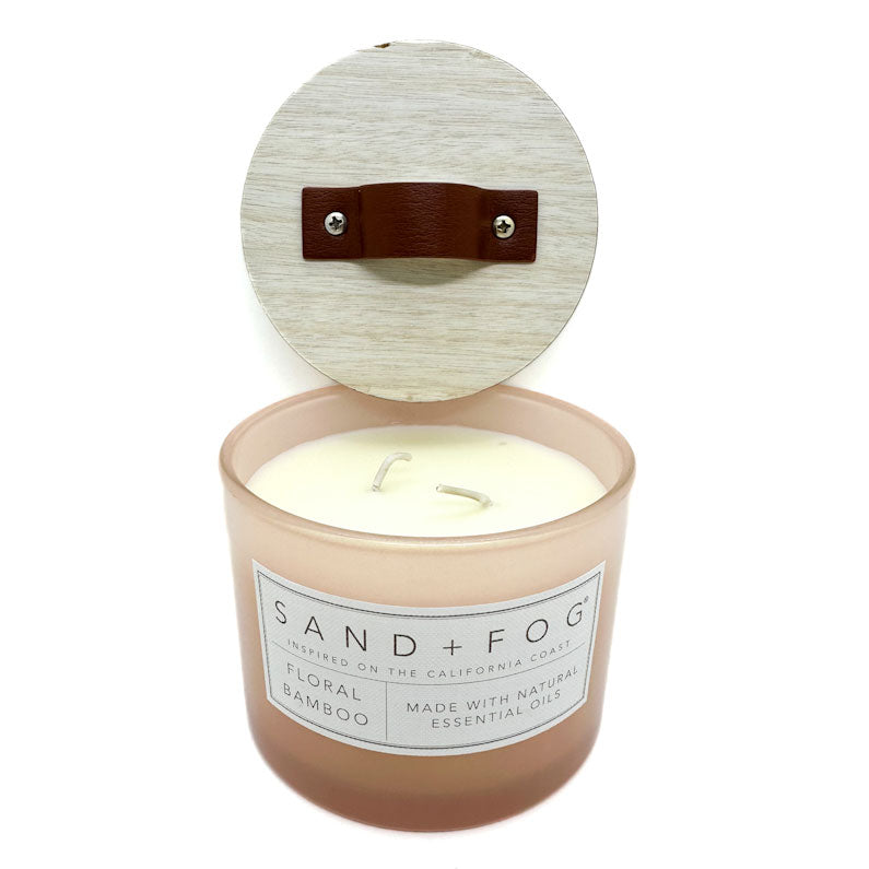 Floral Bamboo Scented Candle | SAND & FOG