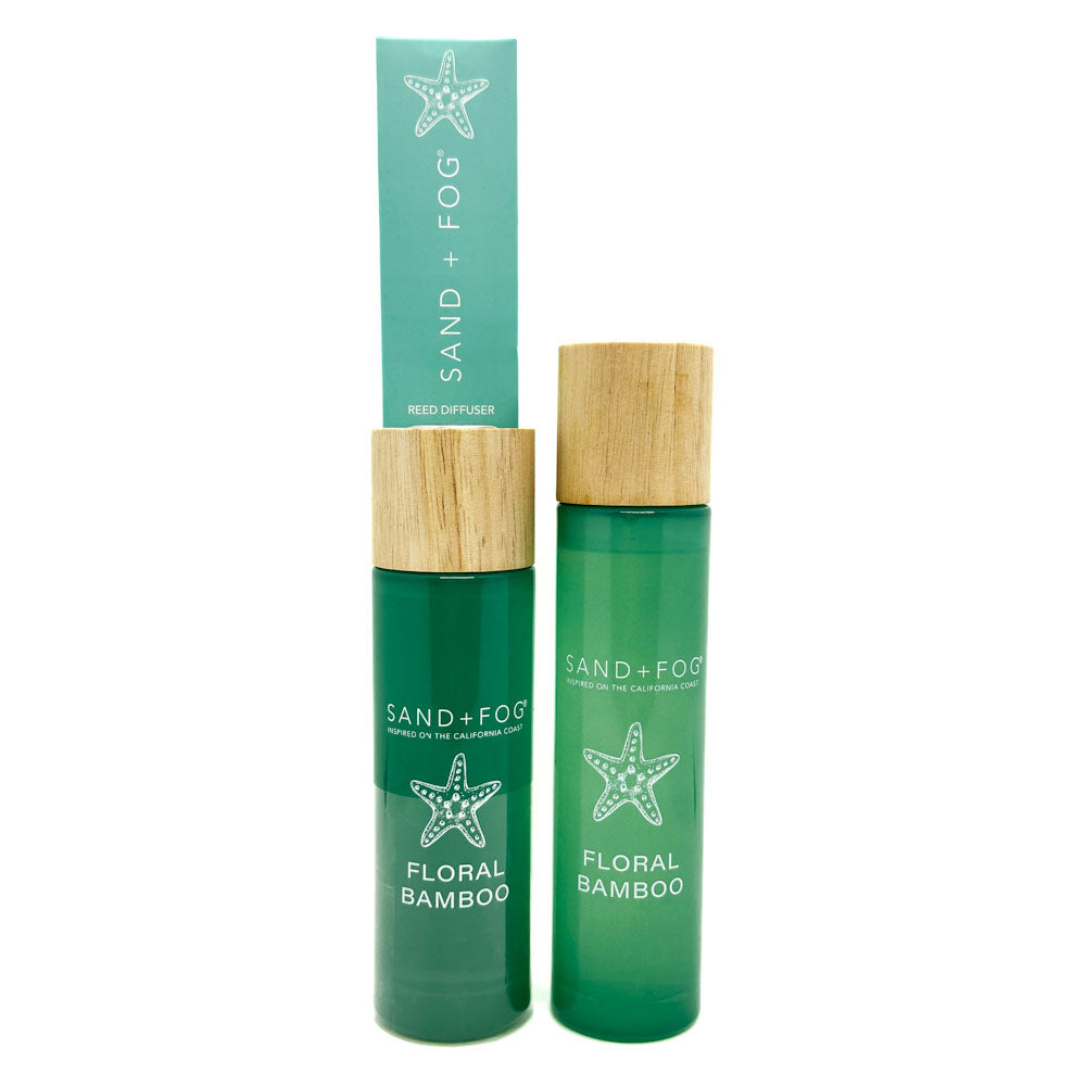 Floral Bamboo Room Spray + Reed Diffuser | SAND & FOG