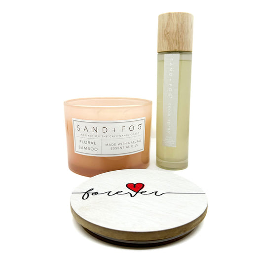 Floral Bamboo Scented Candle & Room Spray - SAND & FOG