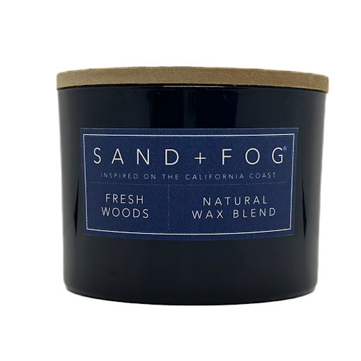 Fresh Woods Scented Candle | SAND + FOG