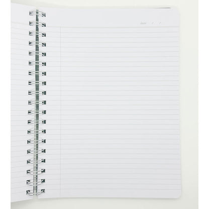 Fringe Studio Blank notebook with grid pages on a white background
