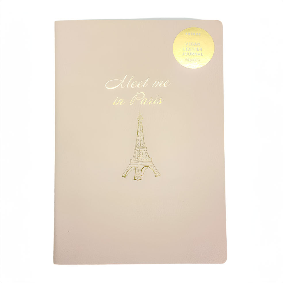 Meet Me In Paris Leather Journal | Fringe Studio