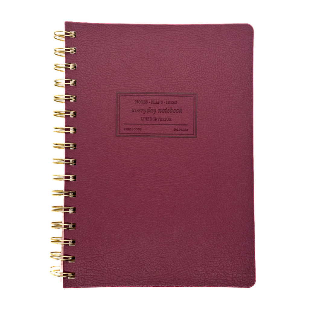 Fringe Studio A5 Notebook - Burgundy