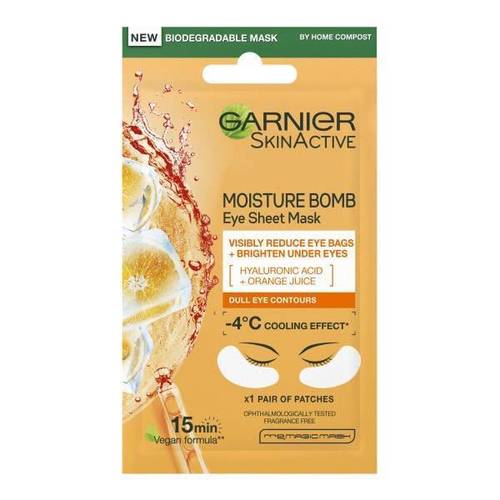 Garnier Moisture Bomb Eye Sheet Mask - Orange Juice