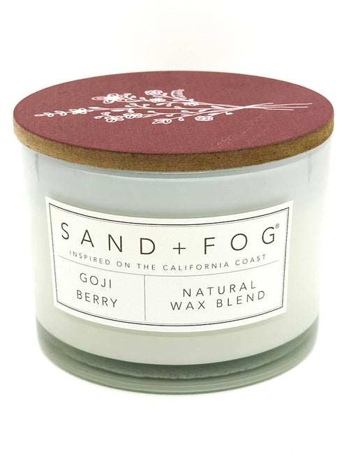 Goji Berry Scented Candle - SAND + FOG