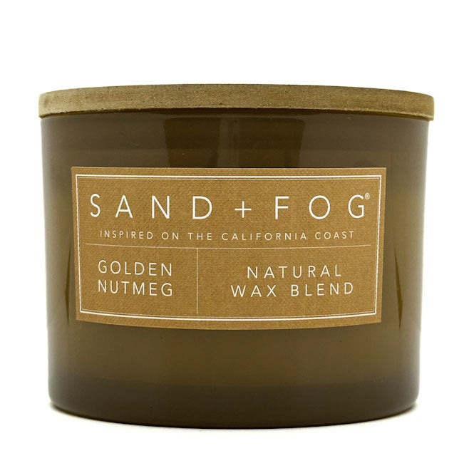 Golden Nutmeg Scented Candle | SAND + FOG