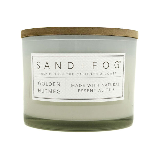 Golden Nutmeg Scented Candle | SAND + FOG