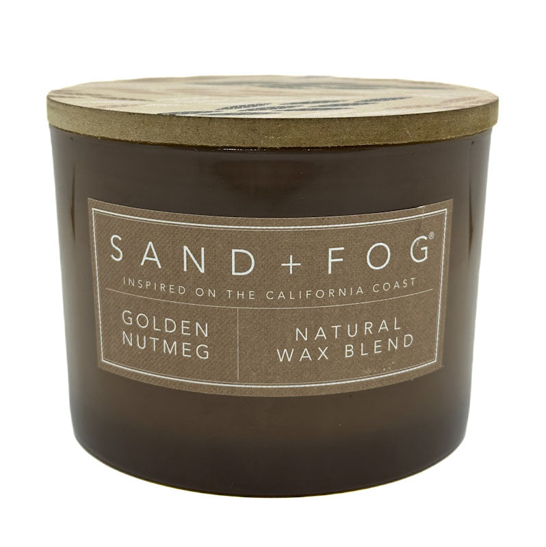 Golden Nutmeg Scented Candle | SAND + FOG