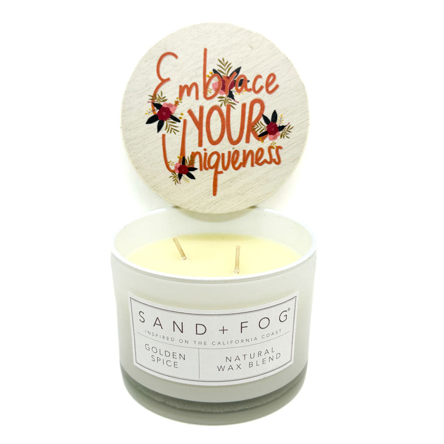 Golden Spice Scented Candle | SAND + FOG