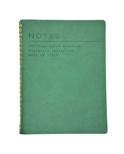 inTempo Firenze Soft Leather A5 Wirebound Notebook