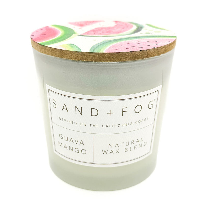 Guava Mango Scented Candle - 595g | SAND & FOG