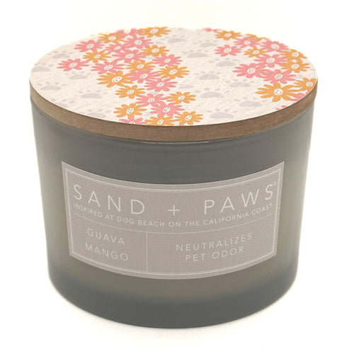 Guava Mango Scented Candle - SAND + PAWS