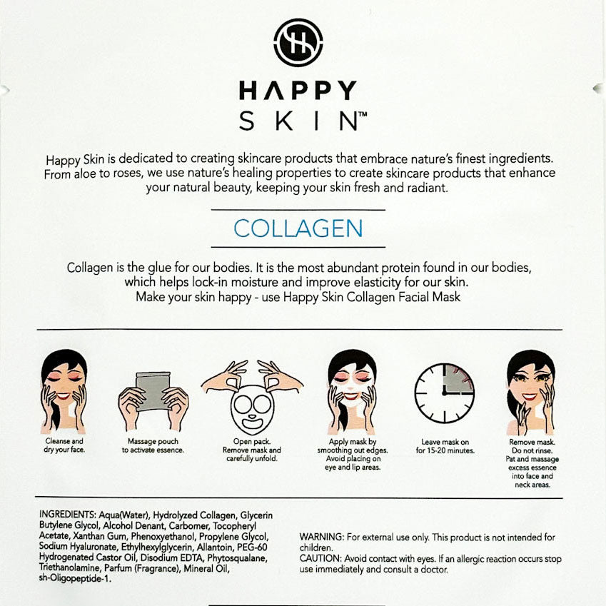 Happy Skin Sheet Face Masks