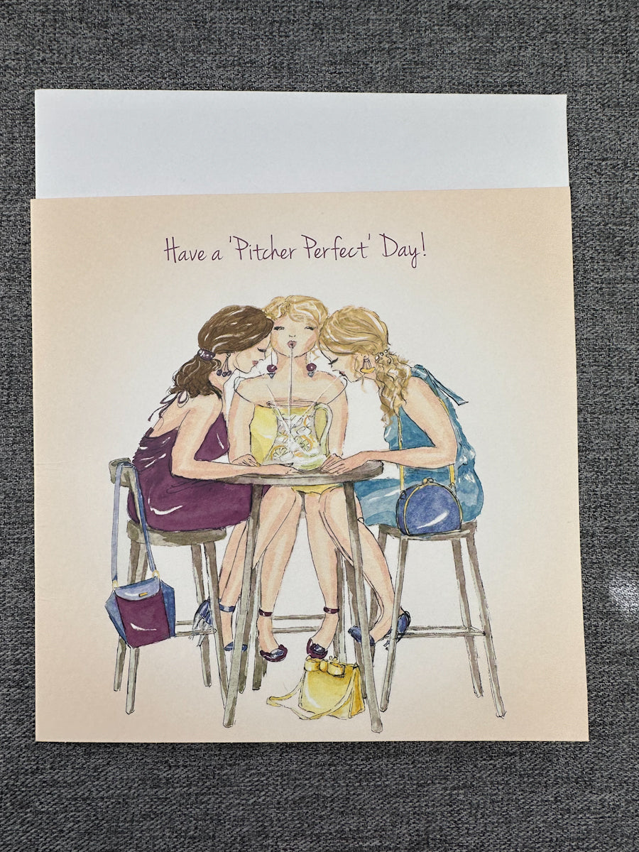 Have a 'Pitcher Perfect' Day! - Greeting Card