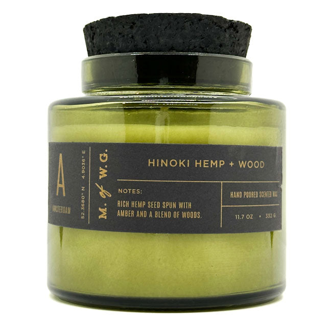 Hinoki Hemp + Wood Scented Candle | Makers of Wax Goods