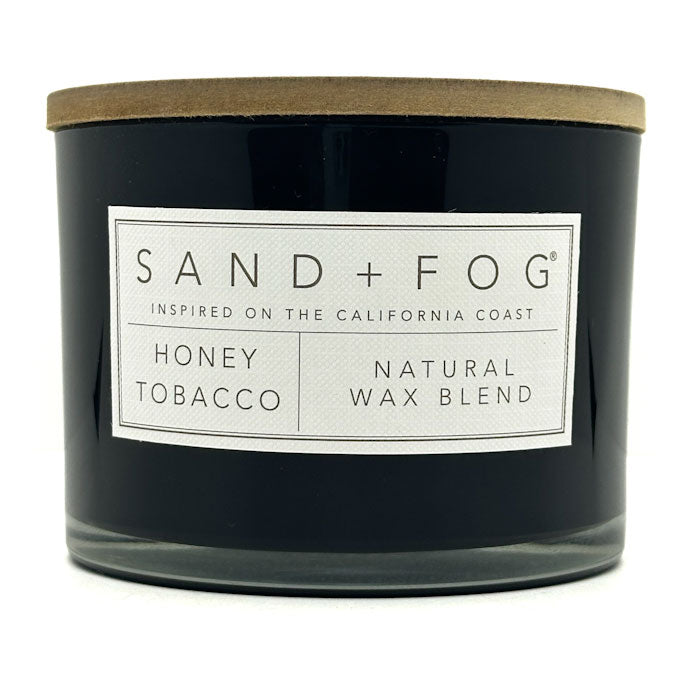 Honey Tobacco Scented Candle | SAND + FOG