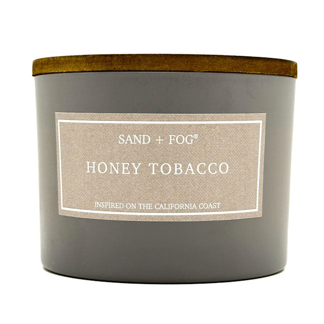 Honey Tobacco Scented Candle | SAND + FOG