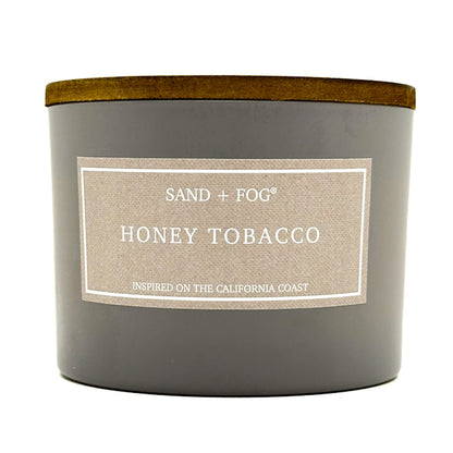 Honey Tobacco Scented Candle | SAND + FOG