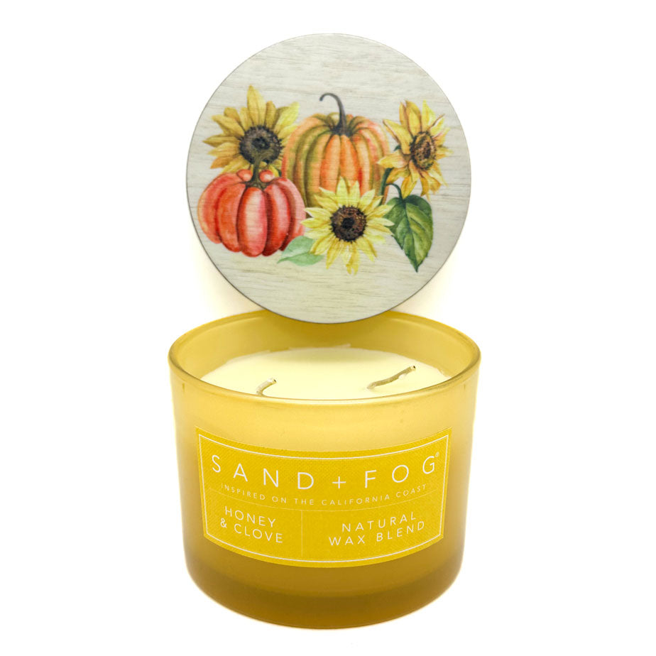 Honey & Clove Scented Candle | SAND + FOG