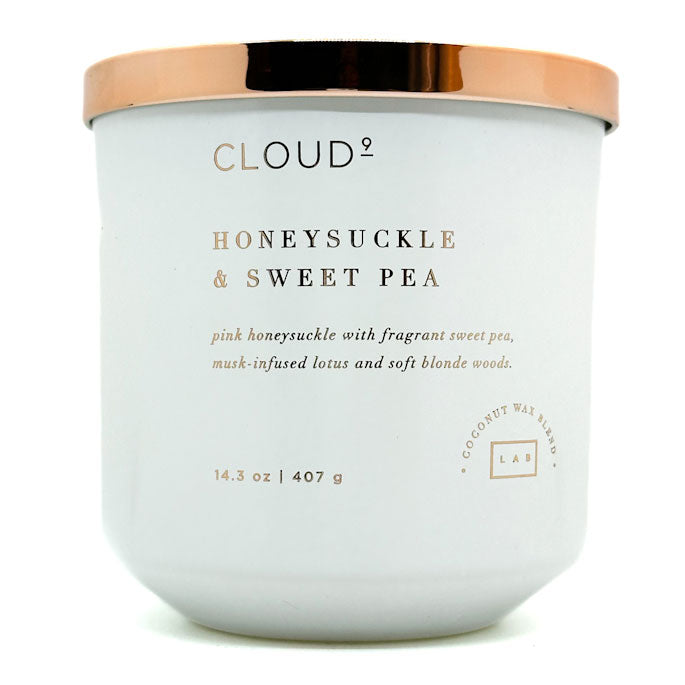 CLOUD 9 Honeysuckle & Sweet Pea Scented Candle | LAB CANDLES