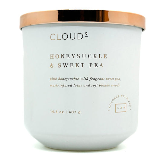 CLOUD 9 Honeysuckle & Sweet Pea Scented Candle | LAB CANDLES