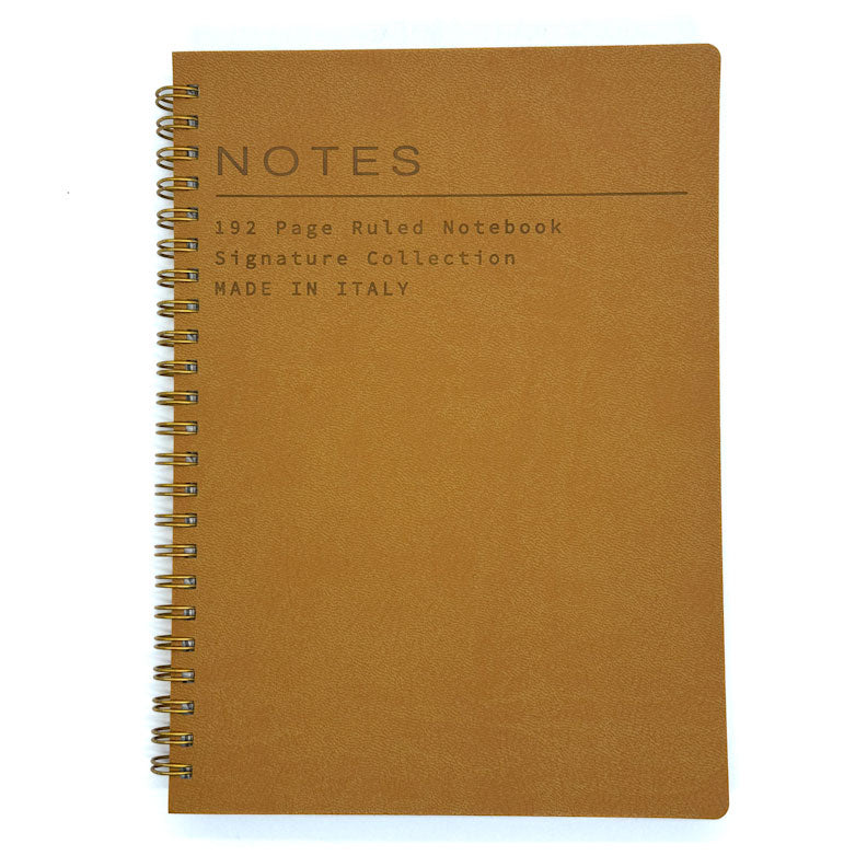 inTempo Firenze Soft Leather A5 Wirebound Notebook