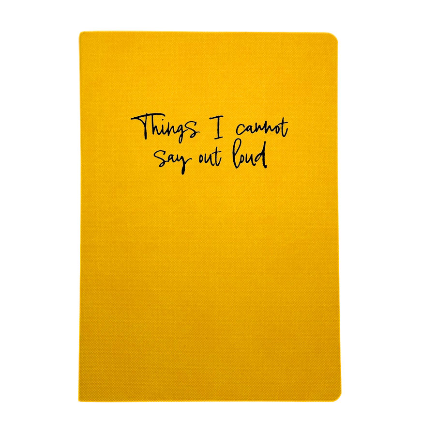 InTempo Notebook - Things I Cannot Say Out Loud