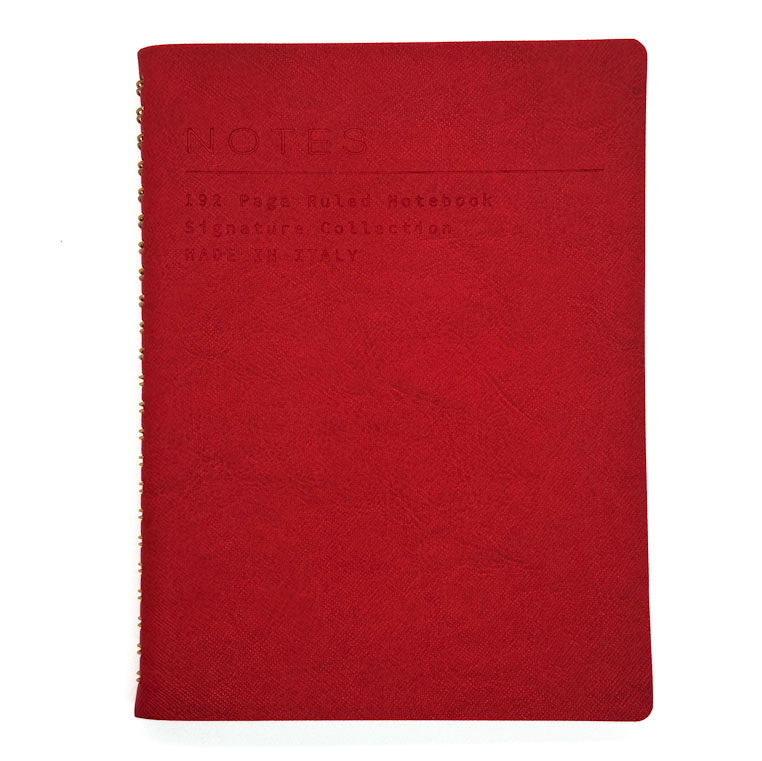 Intempo Red Notebook