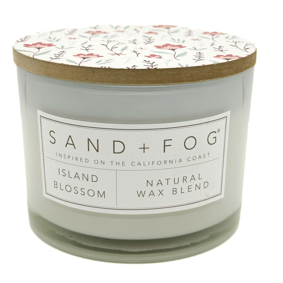 Island Blossom Scented Candle | SAND + FOG