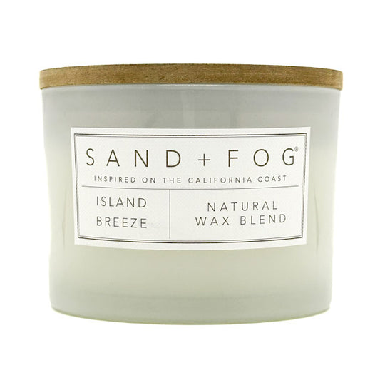 Island Breeze Scented Candle | SAND + FOG