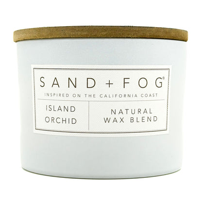 Island Orchid Scented Candle | SAND + FOG