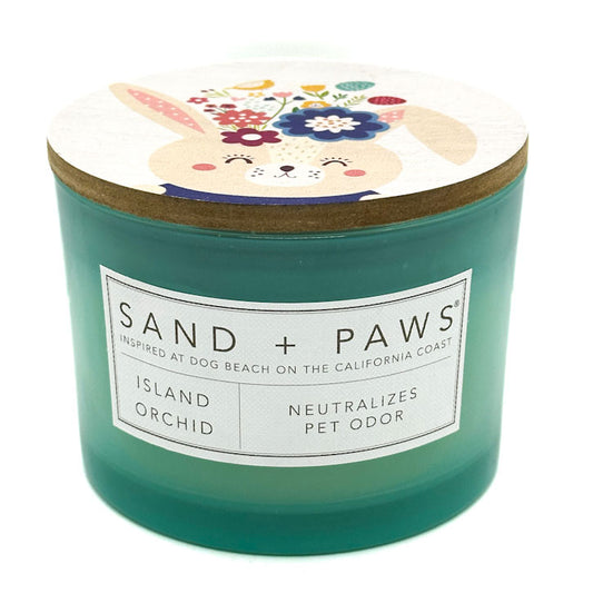 Island Orchid Scented Candle | SAND + PAWS