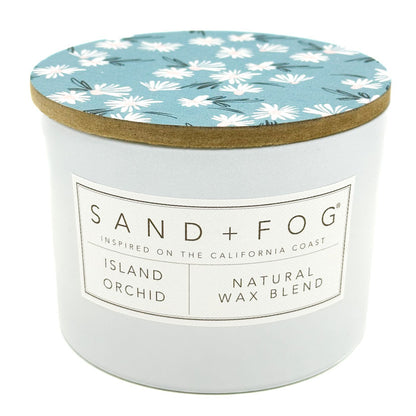 Island Orchid Scented Candle | SAND + FOG