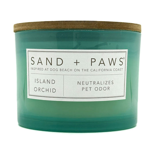 Island Orchid Scented Candle | SAND + PAWS