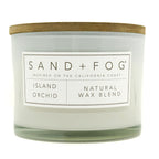 Island Orchid Scented Candle | SAND + FOG