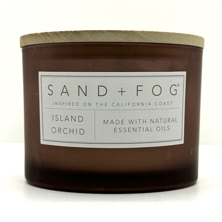 Island Orchid Scented Candle | SAND + FOG